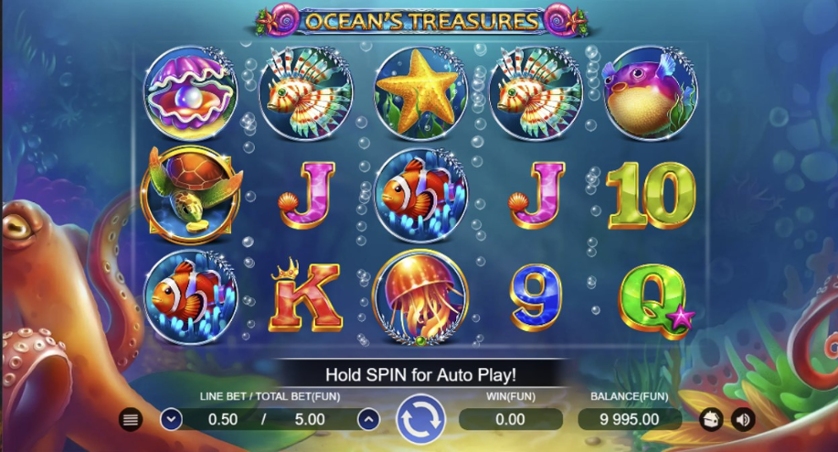 Ocean Treasure jackpot slot